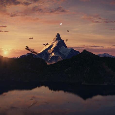 Behind the Paramount+ Brand Name and Logo.
